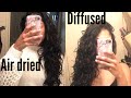 Air Drying Wavy Hair vs Diffusing Wavy Hair