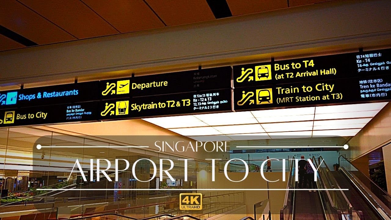 How to get to Changi Airport Terminal 1 in Singapore by Bus, Metro or MRT &  LRT?