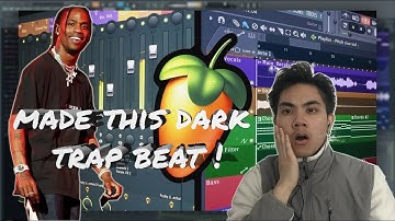 HOW DO YOU MAKE A DARK TRAP BEAT WITH ONLY STOCK PLUGINS? (FL STUDIO TUTORIAL ON HOW TO MAKE BEATS)