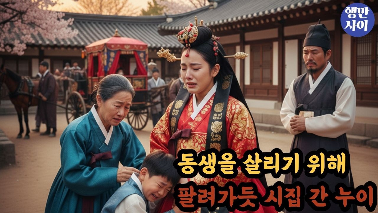 동생을 살리기 위해 팔려가듯 시집간 누이