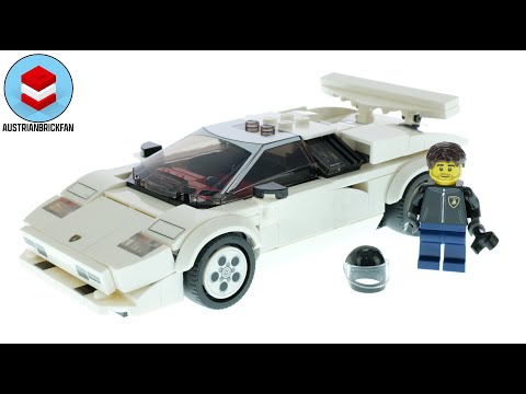 LEGO Speed Champions 76908 Lamborghini Countach - LEGO Speed Build Review