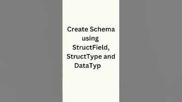 Read CSV and JSON with User Defined Schema