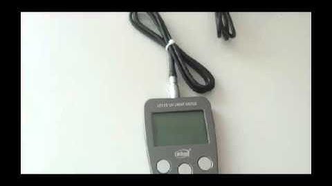 LS125 UV Light Meter