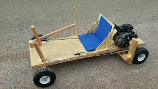 Homemade Go-Cart Walk-through and Demonstration