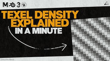 Basic concept of Texel Density explained in 1 minute.