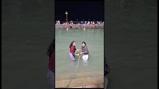 गंगा नदी मे डूबते डूबते  बचे?youtube minivlog shortvideo ytshorts haridwar haridwarmahakumbh