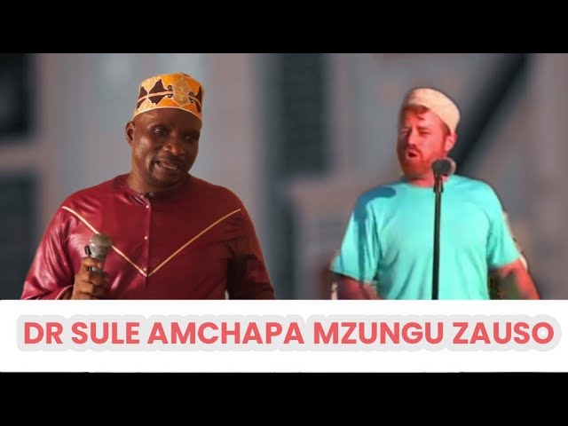 MDAHALO WA KIELIMU - DR SULE  VS  MZUNGU Part 1 class=