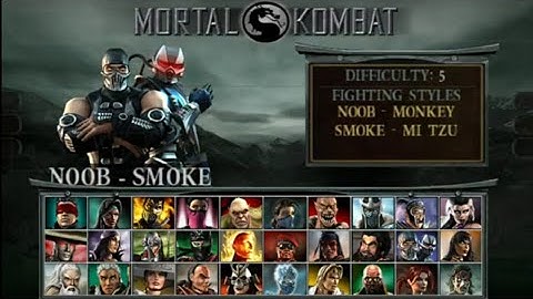 Mk Unchained / Noob Smoke full Gameplay Arcade tower