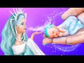 10 DIY Baby Doll Hacks and Crafts / Miniature Ice Baby, Sled and More!