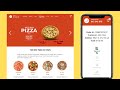 Food Ordering App UI Design Using React Next.js | Responsive Restaurant Website