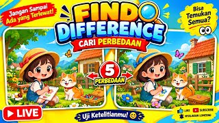 🔍 CARI 5 PERBEDAAN! BISA KAMU TEMUKAN SEMUA? 😱 screenshot 1