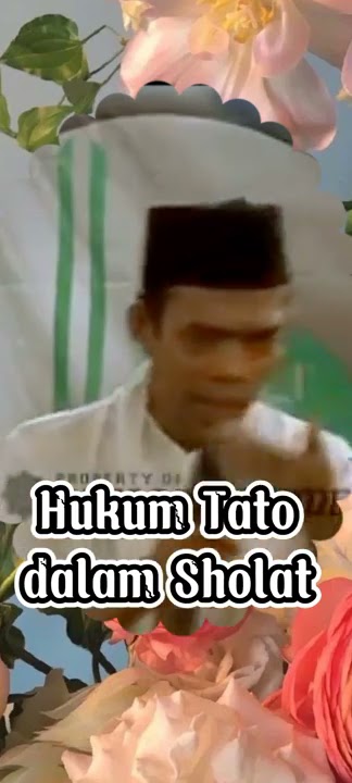 Hukum tato - Ustadz UAS II apa saja larangan dalam Islam selain tato #shorts