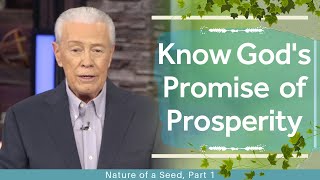 Know God's Promise  of  Prosperity  Nature of a Seed, Part 1