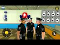 Bank Robbery Gangster Sim 2021 - Police Car And Bank Van Driving - Android Gameplay