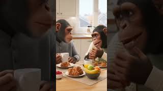 Создавай трендовые видео самостоятельно#ии #нейросеть #тренд #обезьяны #прикол