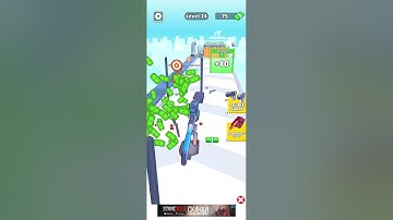 Weapon master gun shooter run| Gameplay Walkthrough Android, ios|