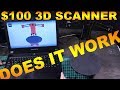 3D SCANNER BUILD - FAIL? CICLOP