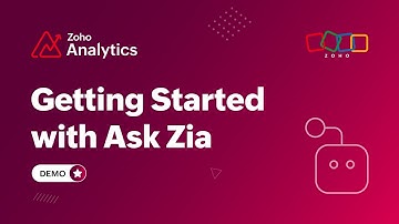 Zoho Analytics: Getting started with Ask Zia