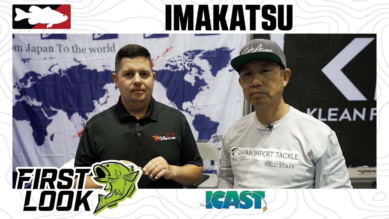Imakatsu Bebikira Wakebait & 9″ Lazy Swimmer with Munenori Kajiwara | ICAST 2023