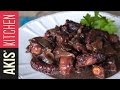 Octopus Stew with Olives  | Akis Petretzikis