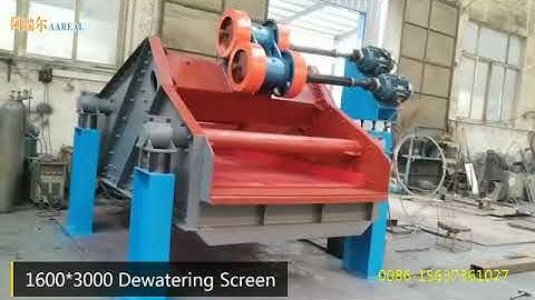 AAREAL 1600*3000mm Dewatering Screen