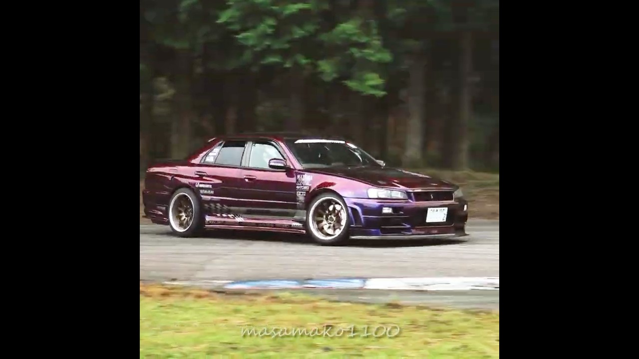 こんな34に乗りたい人生だった… #jdm #drift #stance #schassis