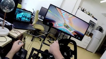 22 Racing Series on Next Level Racing motion seat - First person