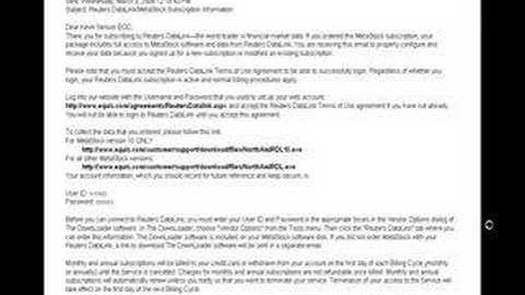 MetaStock - How to install the end-of-day version