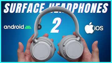 Microsoft Surface Headphones 2 Unboxing and Setup | How to connect to iPhone or Android?
