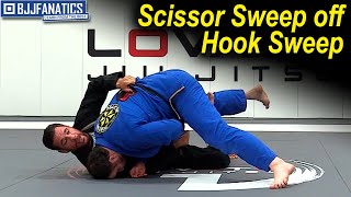 Scissor Sweep off Hook Sweep by Rafael Lovato Jr.