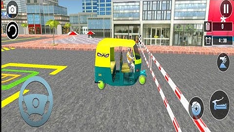 Tuk Tuk rickshaw driver games 2021 Android gameplay short video