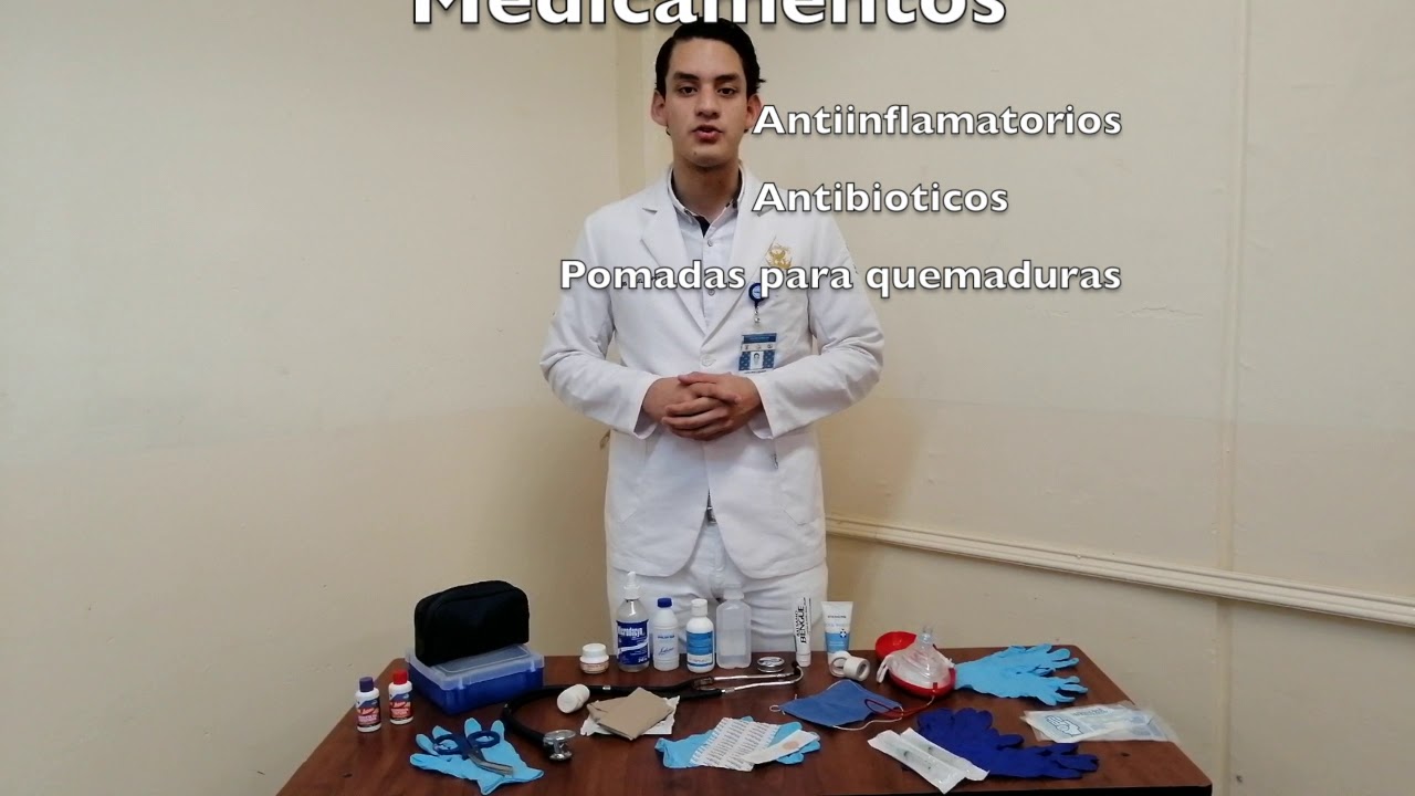 Primeros auxilios ll La importancia de un botiquín mexico primera division