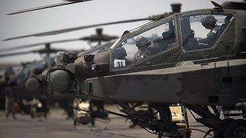 The DEADLY Accuracy of AH-64 Apache Helicopter Weapons