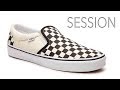 CHECKERBOARD SLIP-ON - Shoe Review SESSION