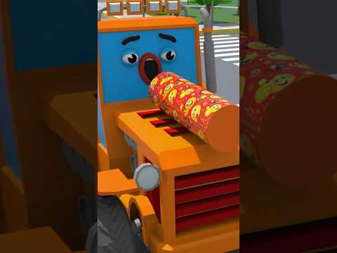 Tractor And Fire Truck #длядетей #мультикипромашинки #мультфильмы #carcartoon #трактор #animation