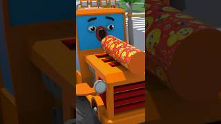 Tractor And Fire Truck #длядетей #мультикипромашинки #мультфильмы #carcartoon #трактор #animation