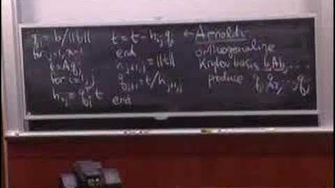 Lec 18 | MIT 18.086 Mathematical Methods for Engineers II