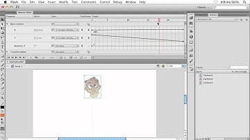Adobe Flash CS6 Tutorial | Using the Motion Editor