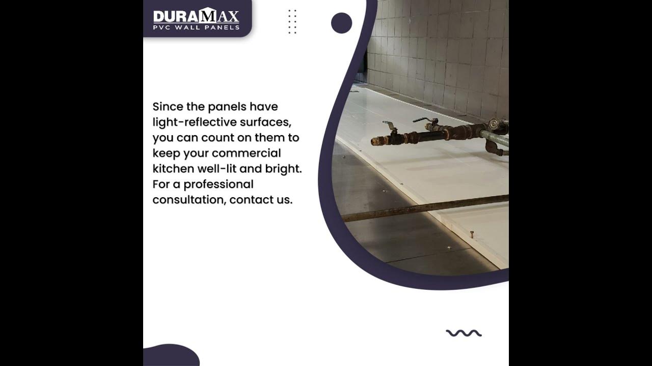 Installing FRP Kitchen Panels won't Do; Washable Restaurant Wall Panels