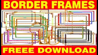 border psd free download