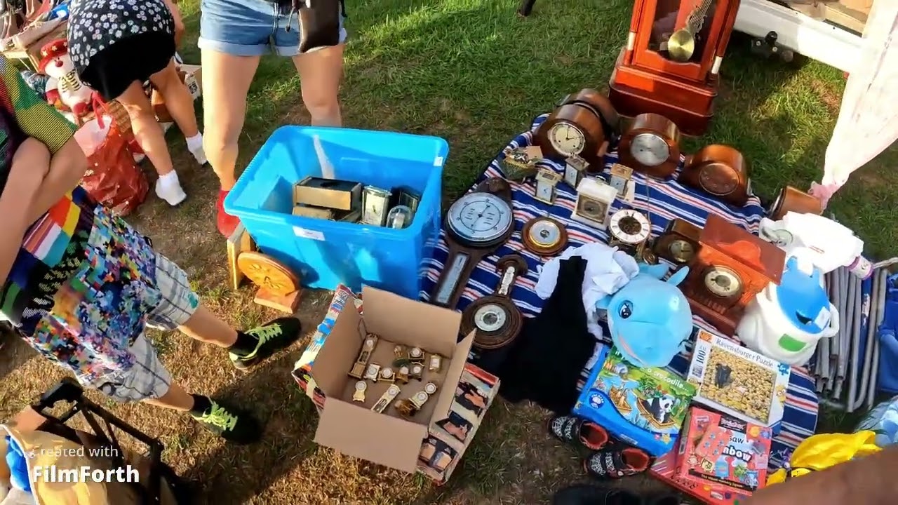 b'lucky sunday bank holiday car boot hunt Gt Amwell & Hatfield with special guest part 2/3 vlog