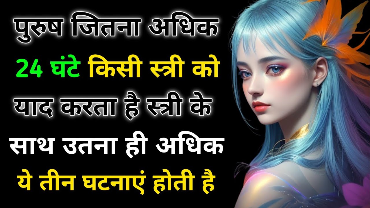 पुरुष जितना अधिक 24 सो घंटा किसी स्त्री को याद करता है स्त्री । human behaviour psychology in hindi