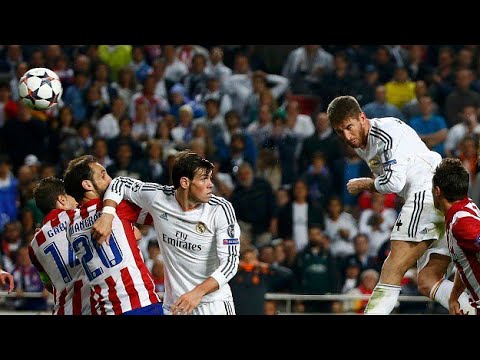 Sergio Ramos scored last minute goal vs Atletico Madrid - UEFA Champions League Finals 2014