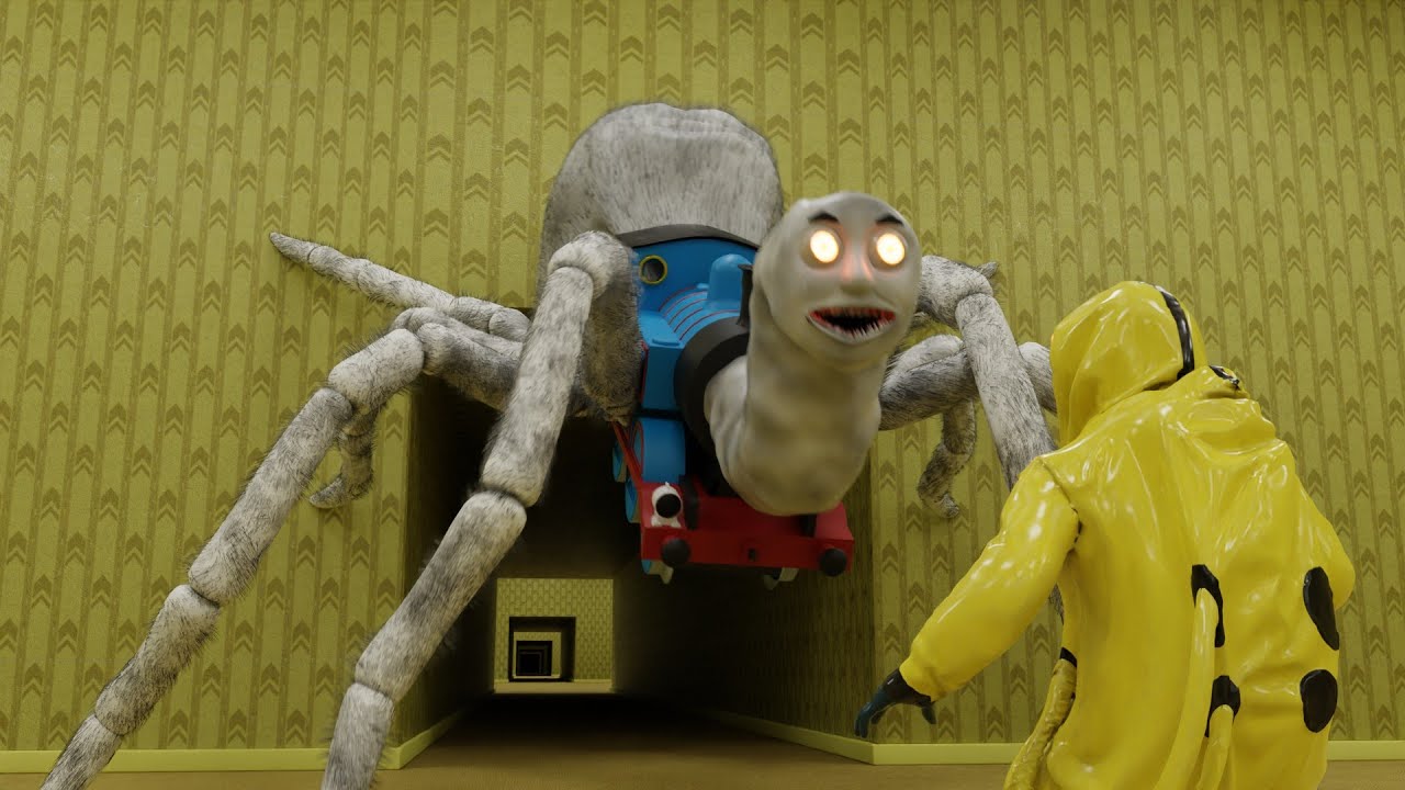 Thomas Feeds in The Backrooms-Parody Animation