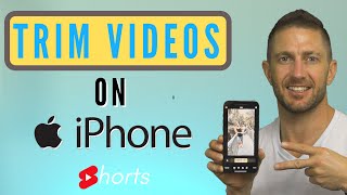 How to Trim Videos on iPhone or iPad Quick & Easy #Shorts screenshot 1