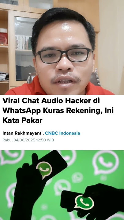 Apa Arti Tanda Chat Audio Bergabung di Grup WhatsApp? Apakah benar Hacker ini penjelasan #betabisnis