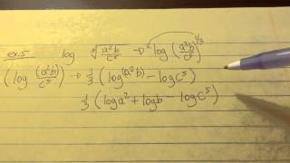 5.4 Properties of Logarithmic Functions