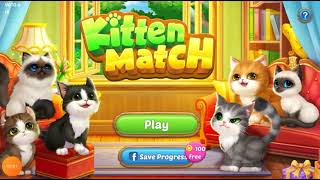 Cat Match Games - Kitten Match Part 1 (Gameplay Android) screenshot 1
