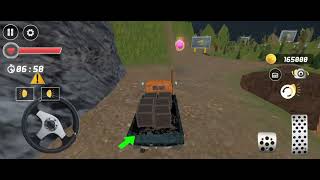 Extreme Offroad Transport Truck 🚛 | Mountain Cargo Delivery Gameplay। truck transport game screenshot 1