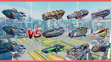 WR🔥 New Weapon Void VS All Titans Weapons Comparison ||WAR ROBOTS||